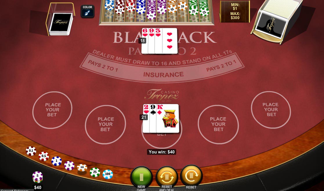 Blackjack Casino Games | SSB Shop